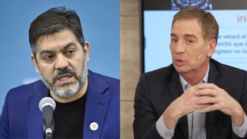 Carlos Bianco pidió reunión a Diego Santilli por deuda de Buenos Aires