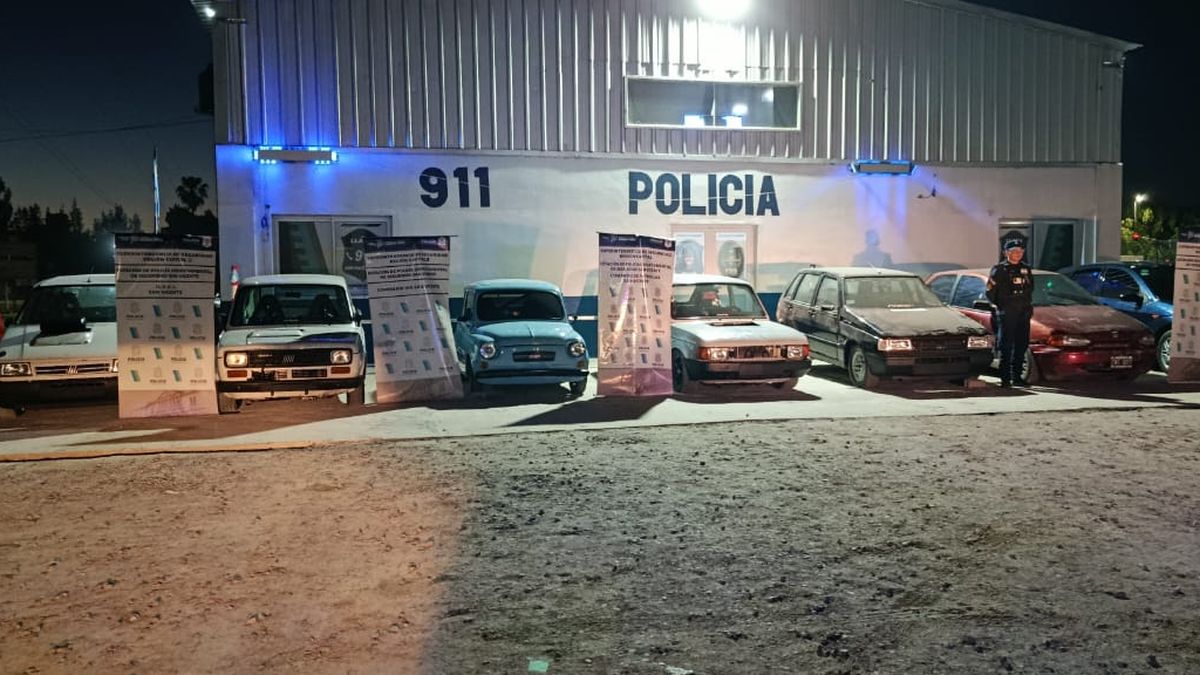 Allanamiento en Alejandro Korn: 11 detenidos y diez autos secuestrados