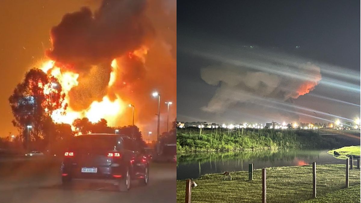 Explosión en Ezeiza: alarma en San Vicente y Cañuelas por humo