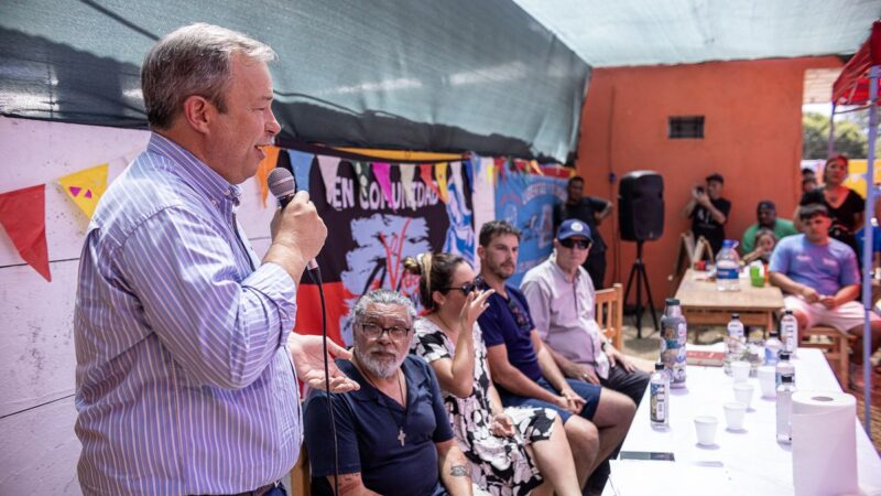 Inauguraron Club Parroquial en Glew para atender consumo problemático