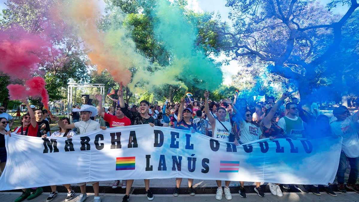 Diversidad y orgullo en Lanús: galería de fotos de la marcha