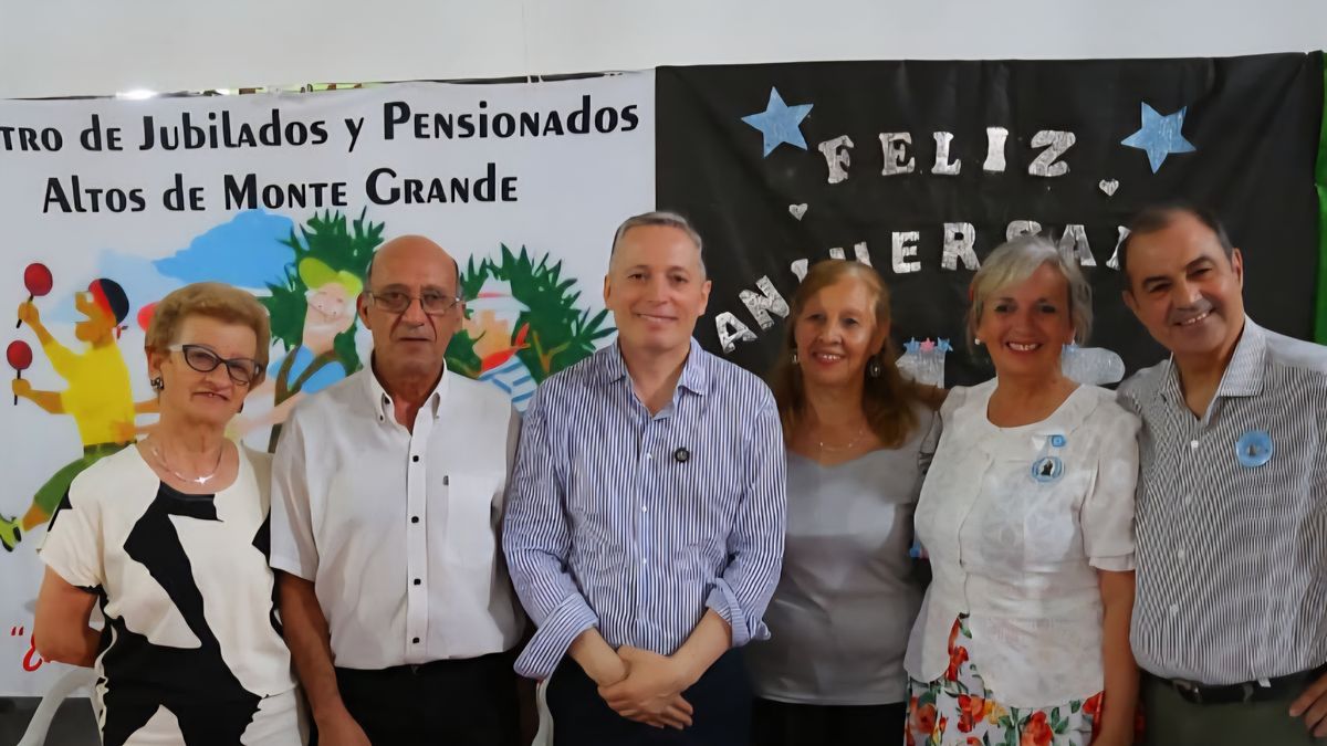 Esteban Echeverría: Jubilados Altos de Monte Grande cumple 16 años