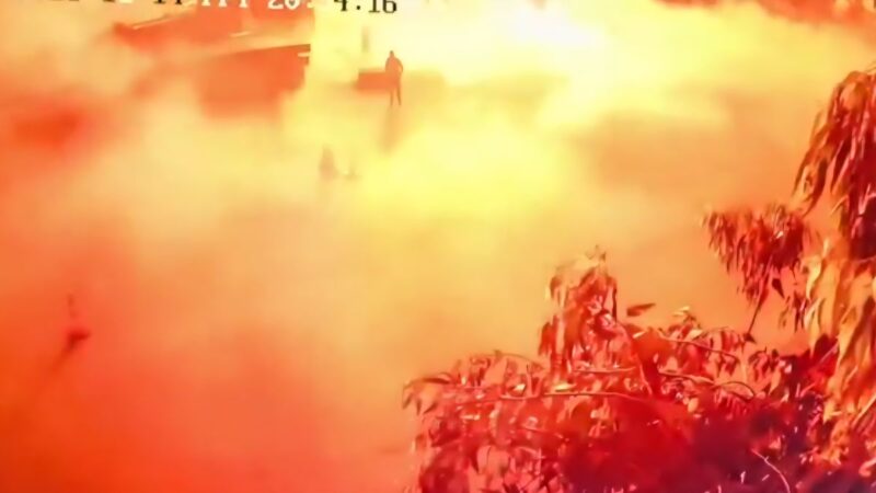 Ezeiza: publican video clave de la explosión en el polo industrial