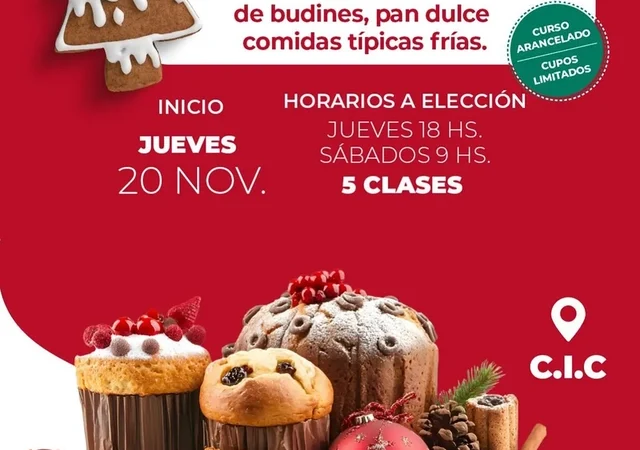 Taller de cocina: recetas y trucos para la Navidad en casa