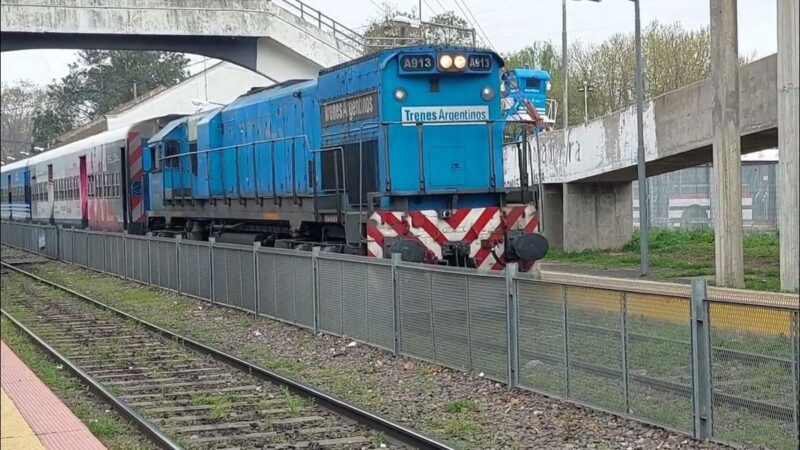 Tren Roca: licitan señalamiento para el ramal Ezeiza-Cañuelas