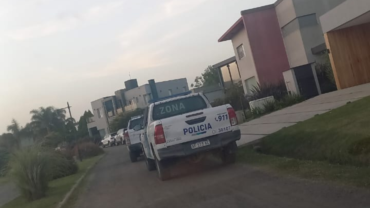 San Vicente: allanamiento en country Santa Rita en operativo policial