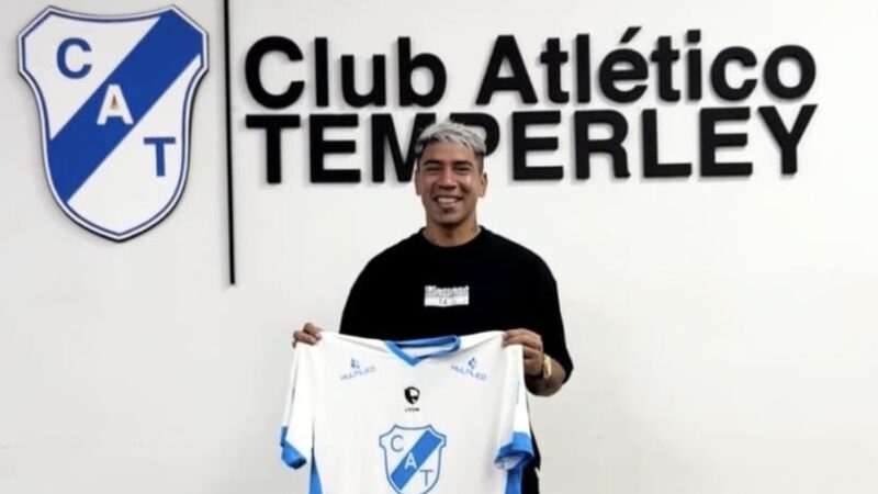 Luciano Nieto renovó su contrato con Temperley por un año más