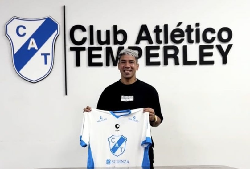 Luciano Nieto renovó su contrato con Temperley por un año más