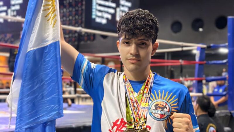 Alejandro Korn: Nahuel Córdoba vuelve con 4 medallas de kickboxing