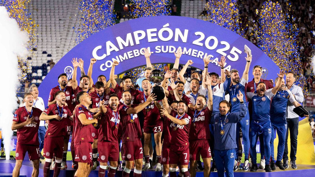 Lanús campeón de la Copa Sudamericana: la fiesta granate en el Sur