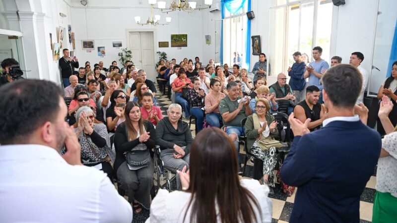 San Vicente: 80 familias avanzan en regularización con escrituras