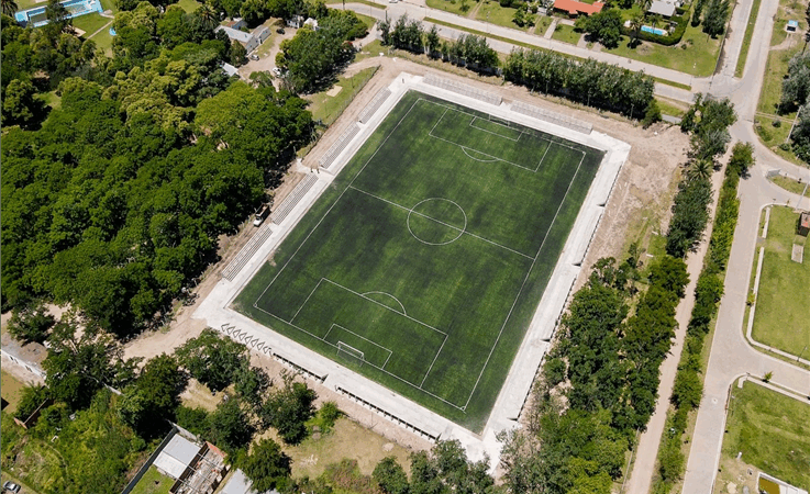 Avances en la construcción: el nuevo estadio comienza a tomar forma