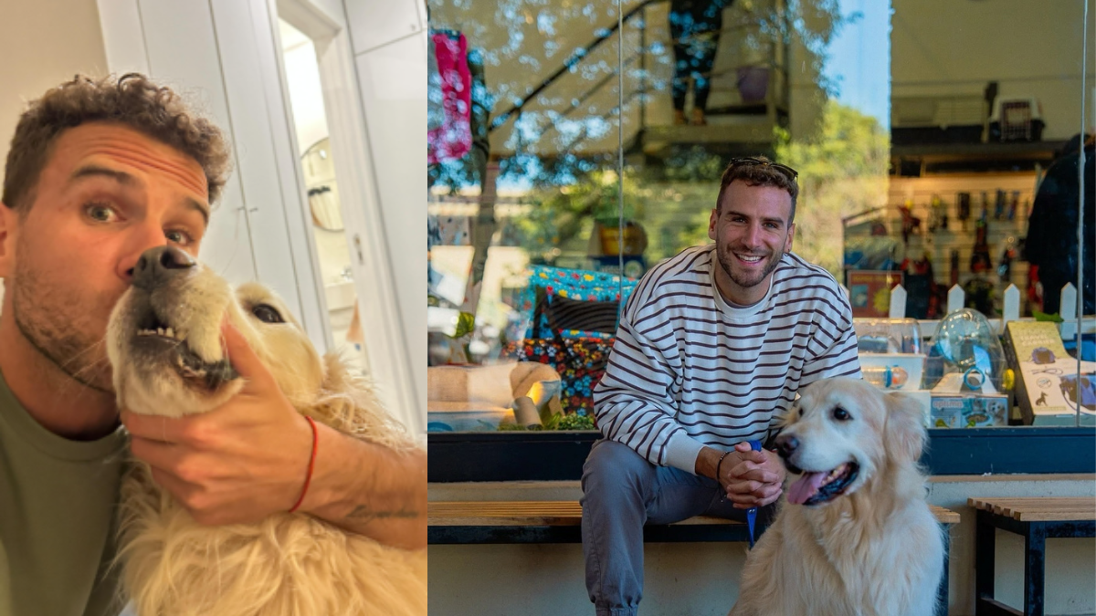 Vecino de Monte Grande organiza récord mundial de Golden Retrievers