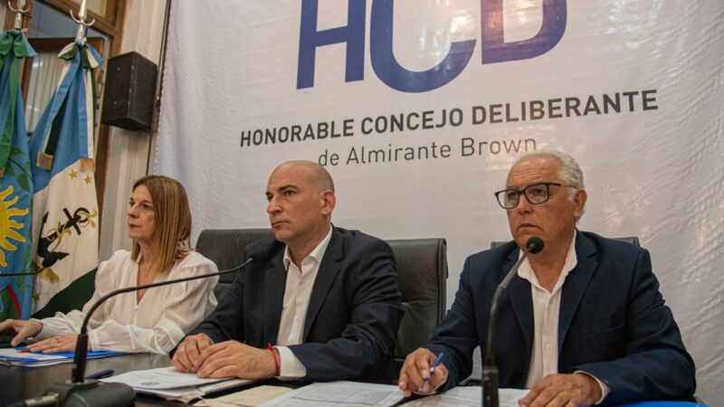 Presupuesto 2026 de Almirante Brown: qué aprobó el Concejo Deliberante
