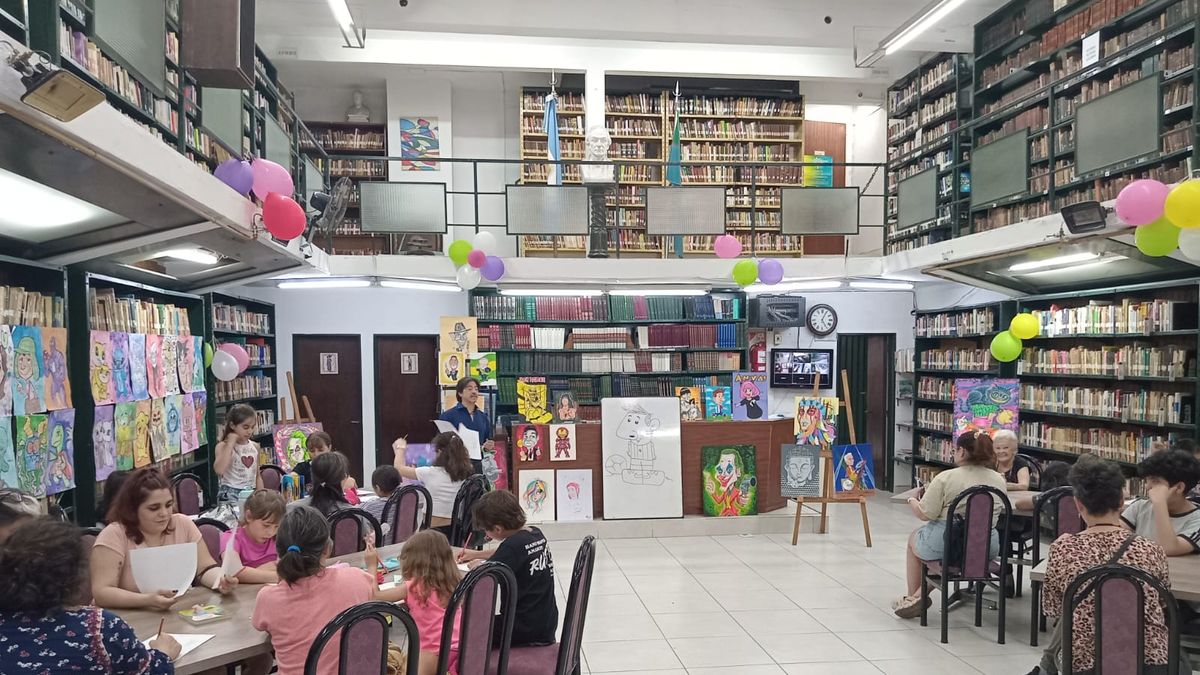 Lanús inaugura exposición de caricaturas con artistas de la Zona Sur
