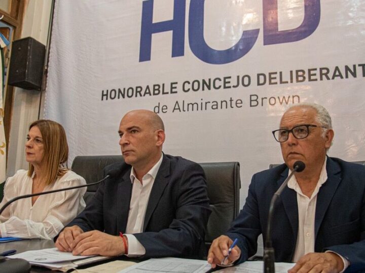 Almirante Brown aprueba el presupuesto 2026: claves y impacto