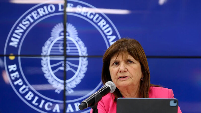 Patricia Bullrich deja Seguridad y asumirá bloque libertario en Senado