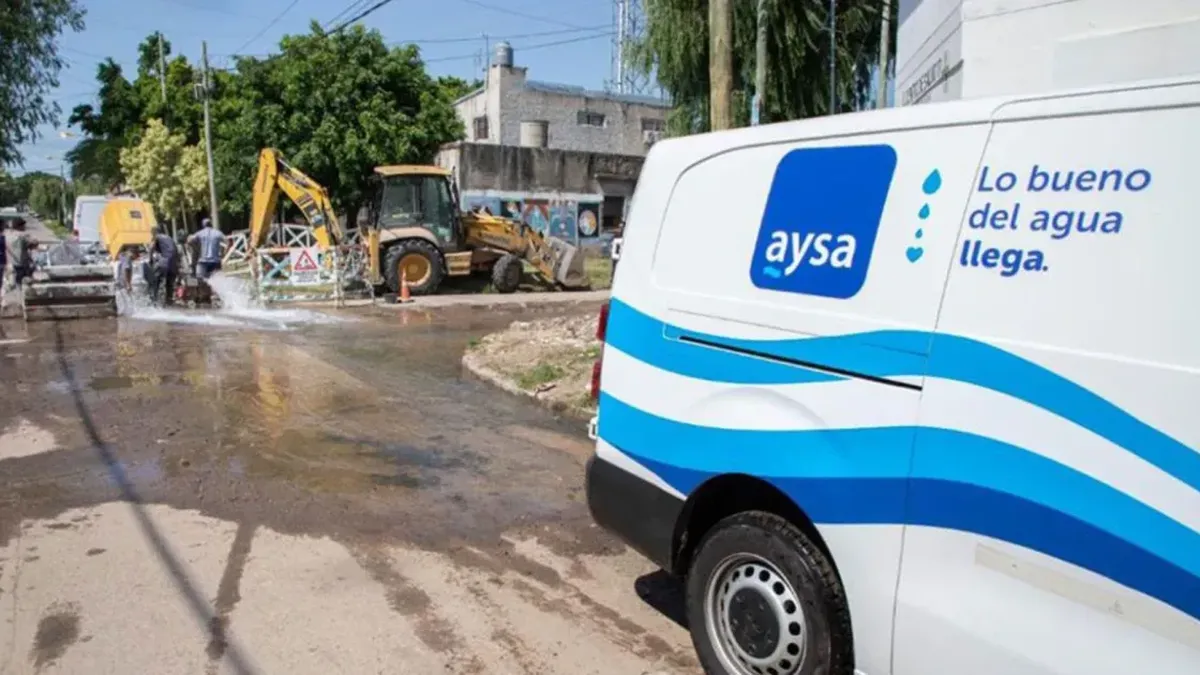 Lomas: prevén cortes en el suministro de agua por obras de AySA