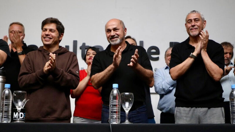 Secco propuso a Kicillof para la presidencia 2027 en el Frente Grande