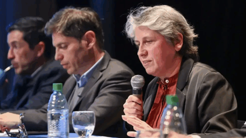 Kicillof abre escuela en Alejandro Korn; asume la titular de Educación